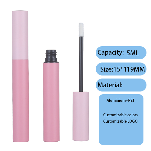 15MM spray-painted aluminum eyeliner container, customized wholesale of cosmetic packaging materials