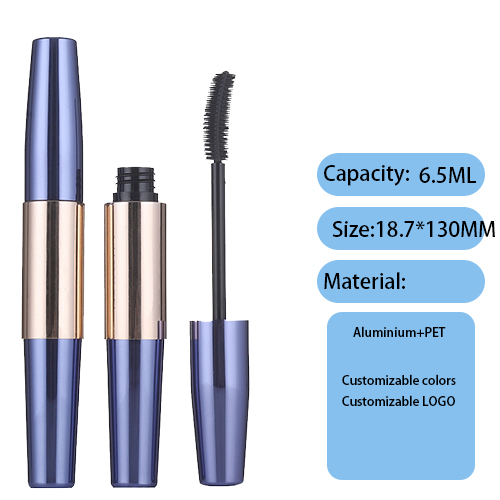 Cylindrical 18.7MM eye black tube with middle circle customized manufacturer