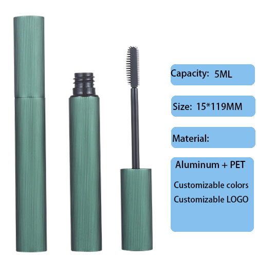 15mm eyeliner liquid container lip gloss tube aluminum high-end cosmetic packaging material