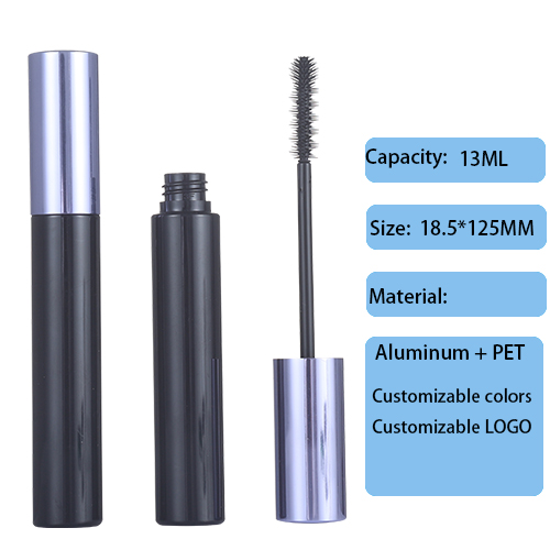 18.5mm round aluminum cap eyeliner liquid container lip gloss tube aluminum high-end cosmetic packaging material