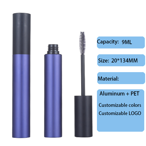 20mm round large-capacity eye black tube 9ML, injection-blow molding high-end cosmetics packaging material
