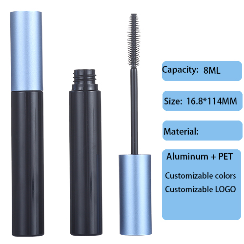 Alumina cap eye black tube packaging material 16.8MM aluminum-plastic large capacity eyebrow glue empty bottle
