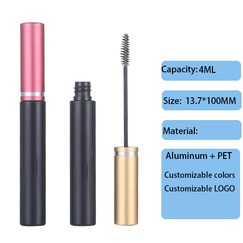 4g transparent concealer liquid tube manufacturer, transparent PET bottle plastic round white lip gloss lipstick tube packaging material lip oil tube