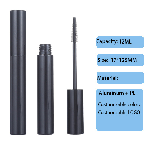 Cosmetics 12ml eye black empty tube, eyelash growth primer and styling liquid, matching eyebrow dyeing kit