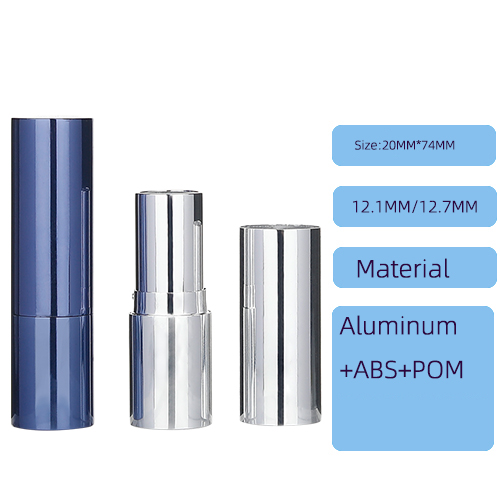 Circular alumina buckle lipstick tube