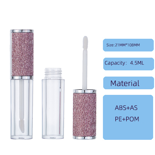 Circular lip gloss tube 5ml lip gloss tube cosmetic packaging