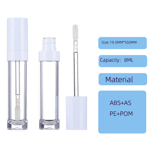 Cosmetics packaging material, liquid lipstick, empty tube, lip gloss tube, circular tube